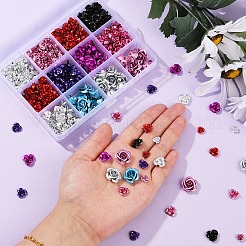 540шт алюминиевые бусины&nbsp;FALUM-YW0001-01