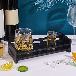 Стеллажи для выставки товаров с бамбуковыми держателями на 7 отверстие WH-WG59392-02