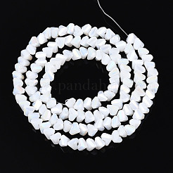 Гальванические непрозрачные стеклянные бусины&nbsp;GLAA-N022-4mm-03