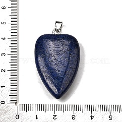 Крашеные природные лазурит подвески&nbsp;G-F820-04P-10