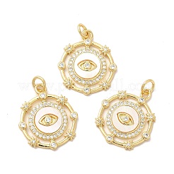 Стойки обшивки латунь микро проложить Циркон подвеску&nbsp;KK-B068-40G