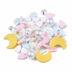 Кабошоны из полимерной глины ручной работы&nbsp;CLAY-N006-81