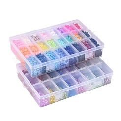 Наборы ювелирных изделий из бисера своими руками DIY-JQ0001-04-4mm