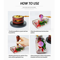 Набор сургучной печати AJEW-WH0208-499