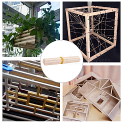 74шт. 6 деревянных палочки WOOD-OC0002-40