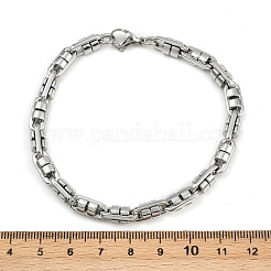 Браслеты-цепочки из нержавеющей стали 304 для женщин BJEW-Z143-02P