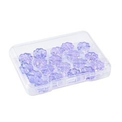 20 шт. Прозрачные стеклянные бусины GLAA-FS0002-40A