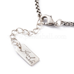 Браслеты-цепочки из латуни BJEW-H537-04P