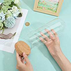 1 шт. стеклянный купол&nbsp;AJEW-BC0009-61