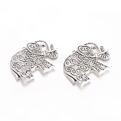 Тибетский сплав стиля большие кулоны&nbsp;LS-TIBEP-29-AS-LF