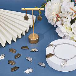 60 шт. 2 цвета подвески из сплава в тибетском стиле FIND-HY0002-73