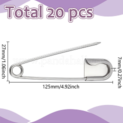20 шт. фурнитура для броши в виде железной английской булавки&nbsp;IFIN-AR0001-45