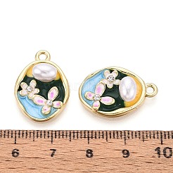 Подвески из сплава со стразами и эмалью&nbsp;ENAM-N065-09KCG