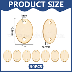 50 шт. латунные соединительные подвески&nbsp;KK-UN0005-56