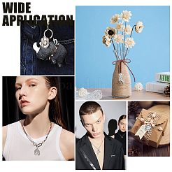 Подвески из сплава в тибетском стиле TIBEP-PH0001-28