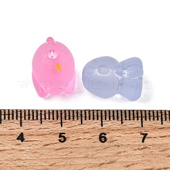 Матовые прозрачные акриловые бусины&nbsp;FACR-C001-01A