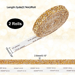 Самоклеящаяся лента со стразами&nbsp;DIY-WH0386-33