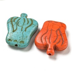 Синтетических нитей бирюзовые бусы G-C151-03