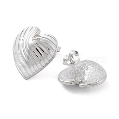 Серьги-гвоздики из нержавеющей стали 304 EJEW-P258-23P