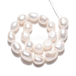 Нити из натурального культивированного пресноводного жемчуга PEAR-N028-06