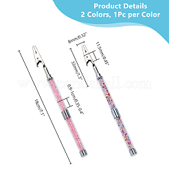 2 шт. 2 стиля железный браслет инструмент ювелирный помощник зажим-аллигатор AJEW-DC0001-55