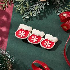 Заколки для волос из смолы аллигатора на рождественскую тематику PHAR-JH00111