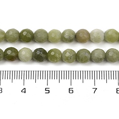 Тайвань природного нефрита бисер нитей&nbsp;G-K310-A23-6mm-01