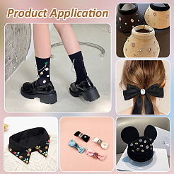 80шт 8 цвета пришивные стразы RESI-AR0001-52