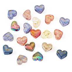 20шт непрозрачные акриловые европейские бусины OACR-TA0003-61