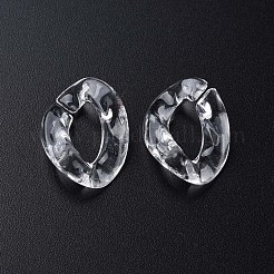 Прозрачные акриловые связывая кольца&nbsp;MACR-S373-108-B09