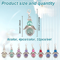 Стекло подвесные украшения&nbsp;HJEW-GO00028