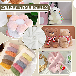 1 шт полиэстеровая плюшевая ткань&nbsp;AJEW-BC0009-58A