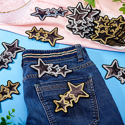 24 шт. 2-цветные полиэстеровые термопереводные виниловые листы&nbsp;PATC-TA0001-22