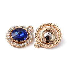 Цинк подвески Rhinestone сплава&nbsp;FIND-TAC0010-15KCG-03