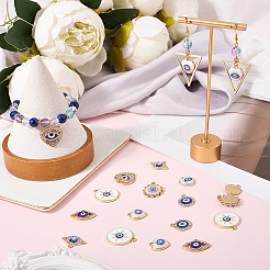 32шт 8 стиля подвески из сплава с эмалью&nbsp;ENAM-SC0006-66