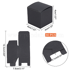 30 шт. складная креативная коробка из крафт-бумаги&nbsp;CON-PH0002-56