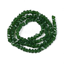 Непрозрачное стекло бисер нитей GLAA-N019-4mm-17