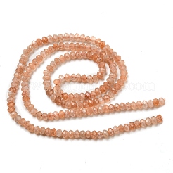 Натуральный персиковый лунный камень&nbsp;LS-G-A097-C02-01