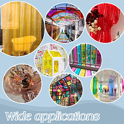 Пластиковые листы ТПУ DIY-WH0622-172C