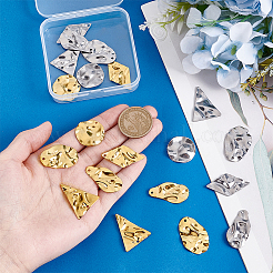 20шт 10 стиля подвески из нержавеющей стали&nbsp;STAS-PH0006-95