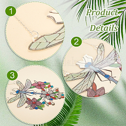 2 комплект 2-х стилевых акриловых настенных украшений HJEW-GA0001-48