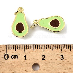 Латунные эмалевые подвески с фруктами KK-M324-04C-G