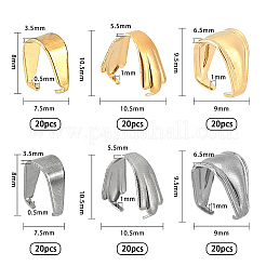 Защелкивающиеся дужки из нержавеющей стали 304 STAS-FH0001-19