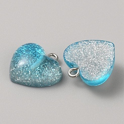 Прозрачные смоляные подвески&nbsp;CRES-TAC0010-05C