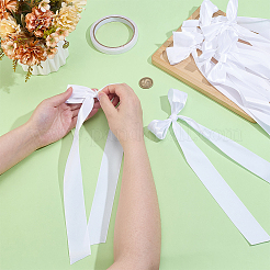 8 шт. полиэстеровая односторонняя атласная лента для украшения подсвечника HJEW-PH02150
