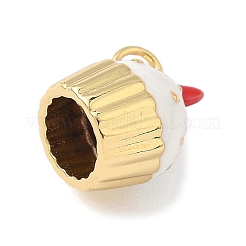 Латунь эмаль подвески&nbsp;KK-L239-045G-01