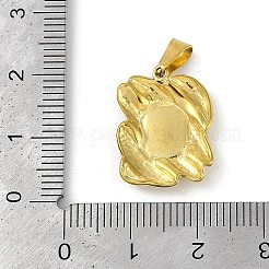 Абс пластмассовые жемчужные подвески STAS-H224-02G