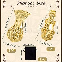 2 шт. 2 стиля AJEW-CP0006-93