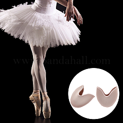 1 пара тканевых чехлов для пальцев ног&nbsp;AJEW-CN0004-86B