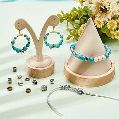 150шт 15 стиля европейские бусины из сплава в тибетском стиле TIBEB-SC0001-82